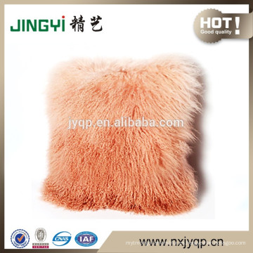 Al por mayor Tibetan Mongolian Lamb Fur Cushion Cover